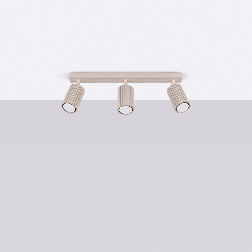 Brilagi - Spotlámpa CRESTO 3xGU10/10W/230V taupe