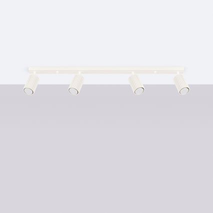 Brilagi - Spotlámpa CRESTO 4xGU10/10W/230V krémes