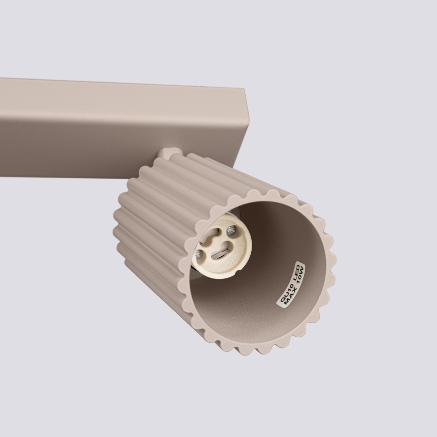 Brilagi - Spotlámpa CRESTO 4xGU10/10W/230V taupe