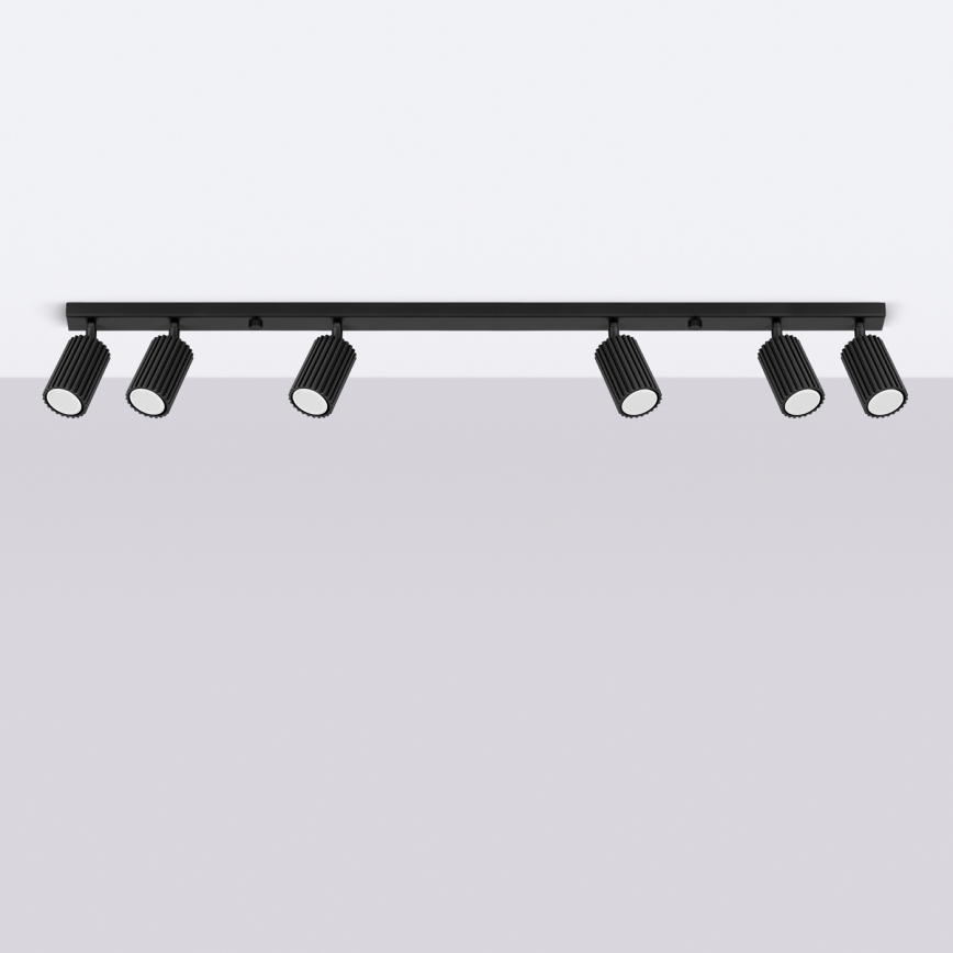 Brilagi - Spotlámpa CRESTO 6xGU10/10W/230V fekete