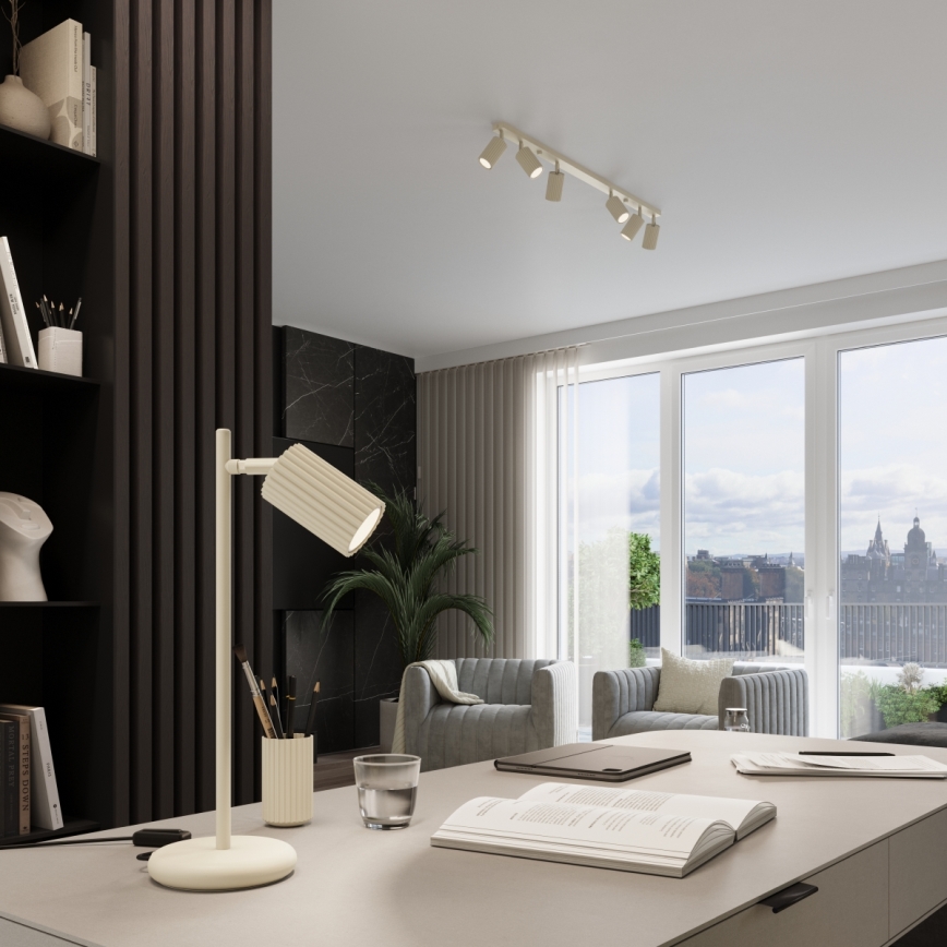 Brilagi - Spotlámpa CRESTO 6xGU10/10W/230V krémes