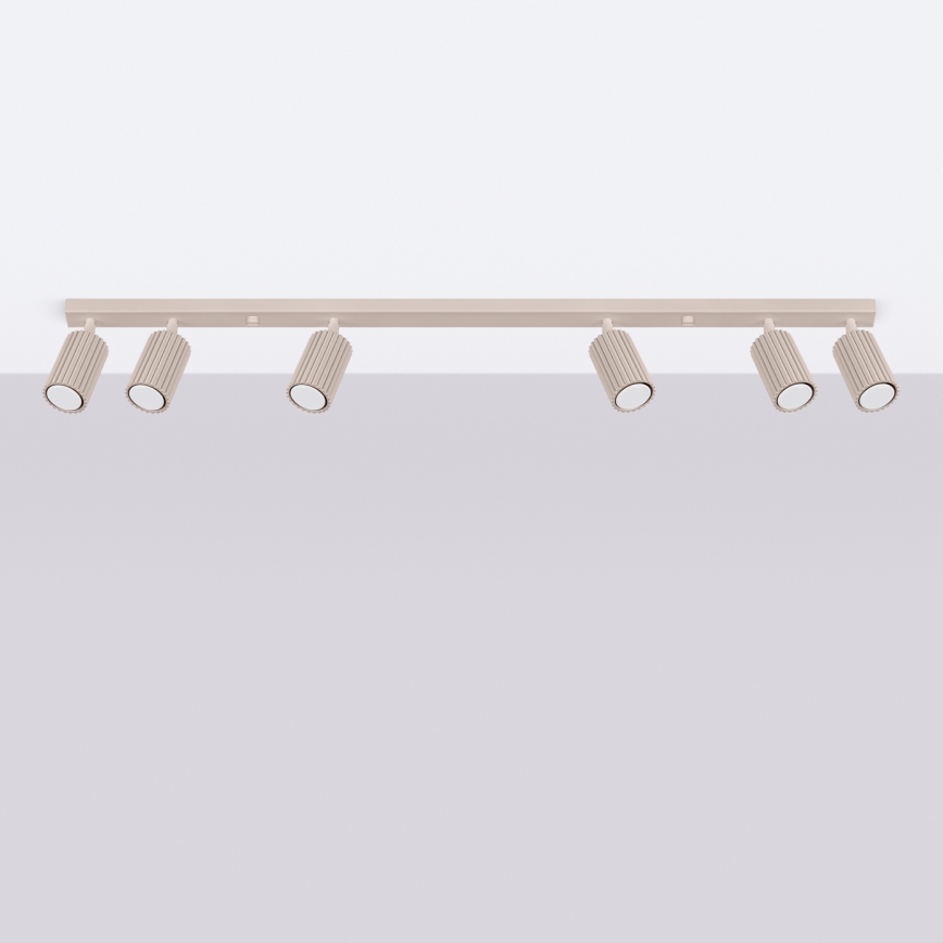 Brilagi - Spotlámpa CRESTO 6xGU10/10W/230V taupe