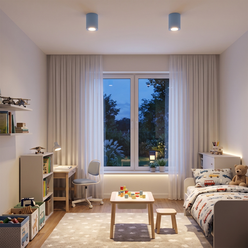 BRILAGI - Spotlámpa MIA 1xGU10/30W/230V 100x80 mm kék