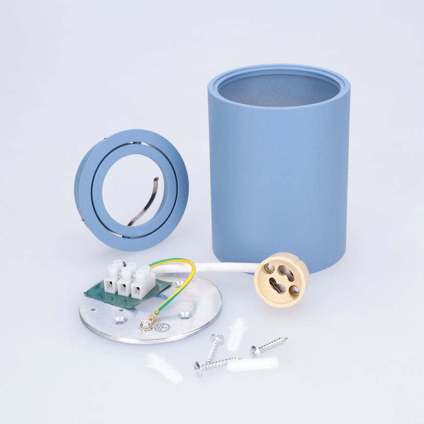 BRILAGI - Spotlámpa MIA 1xGU10/30W/230V 100x80 mm kék