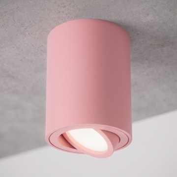 BRILAGI - Spotlámpa MIA 1xGU10/30W/230V 100x80 mm rózsaszín