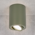 BRILAGI - Spotlámpa MIA 1xGU10/30W/230V 100x80 mm sötétzöld