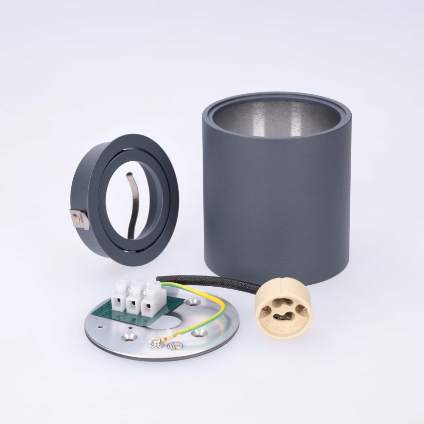 BRILAGI - Spotlámpa MIA 1xGU10/30W/230V 84x80 mm antracit