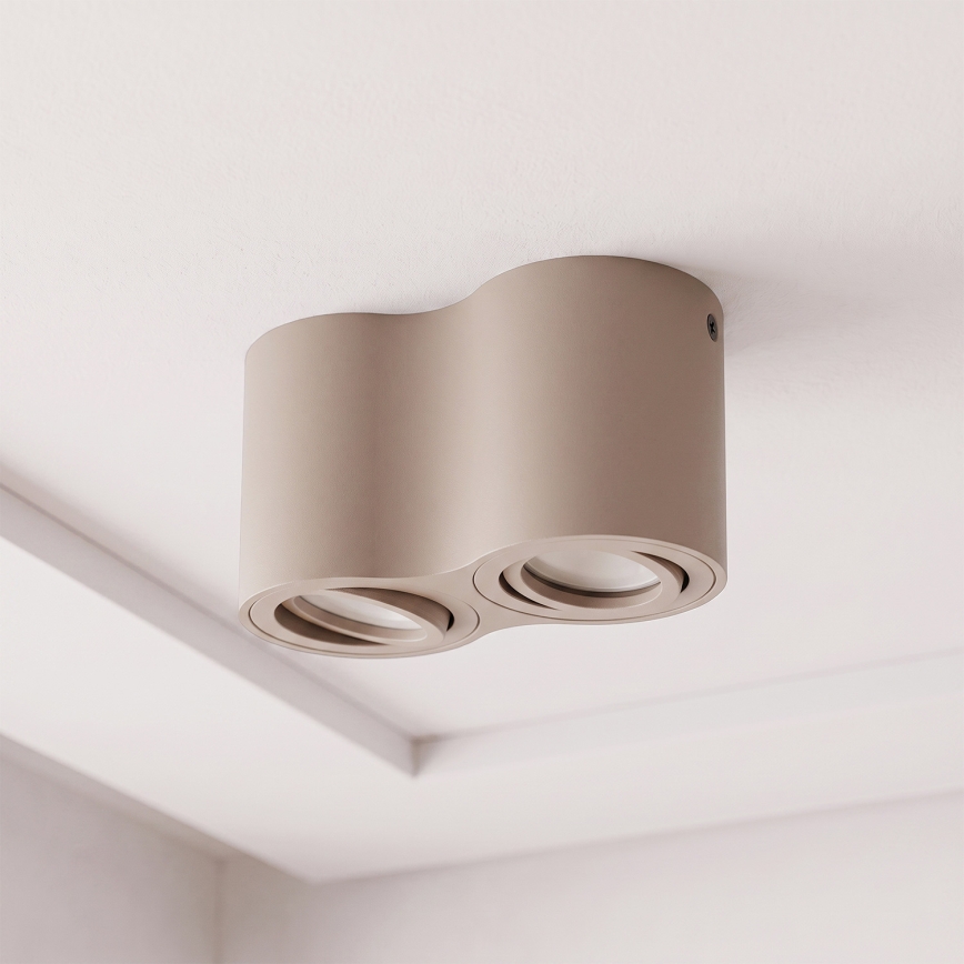 BRILAGI - Spotlámpa MIA DOUBLE 2xGU10/30W/230V bézs