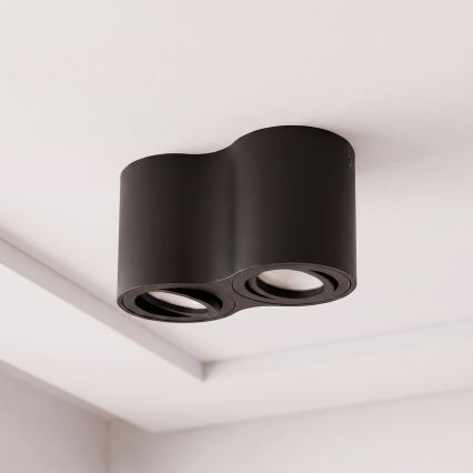 Brilagi - Spotlámpa MIA DOUBLE 2xGU10/30W/230V fekete