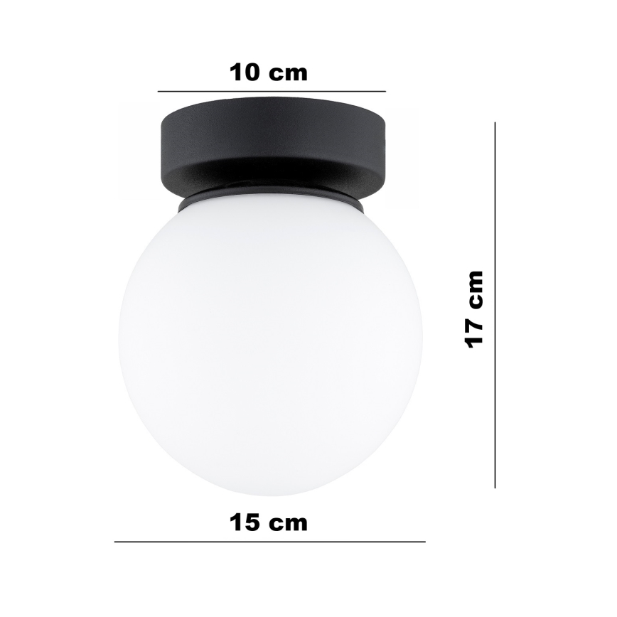 BRILAGI - Spotlámpa MILO 1xE27/60W/230V fekete