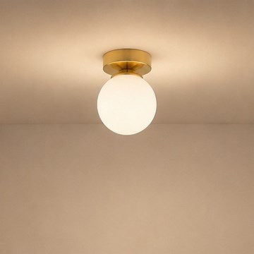 BRILAGI - Spotlámpa MILO 1xE27/60W/230V Ø 15 cm arany