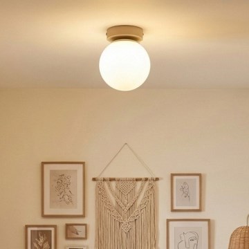 Brilagi - Spotlámpa MILO ECRU 1xE27/60W/230V bézs/arany