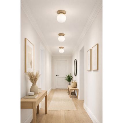Brilagi - Spotlámpa MILO ECRU 1xE27/60W/230V bézs/arany