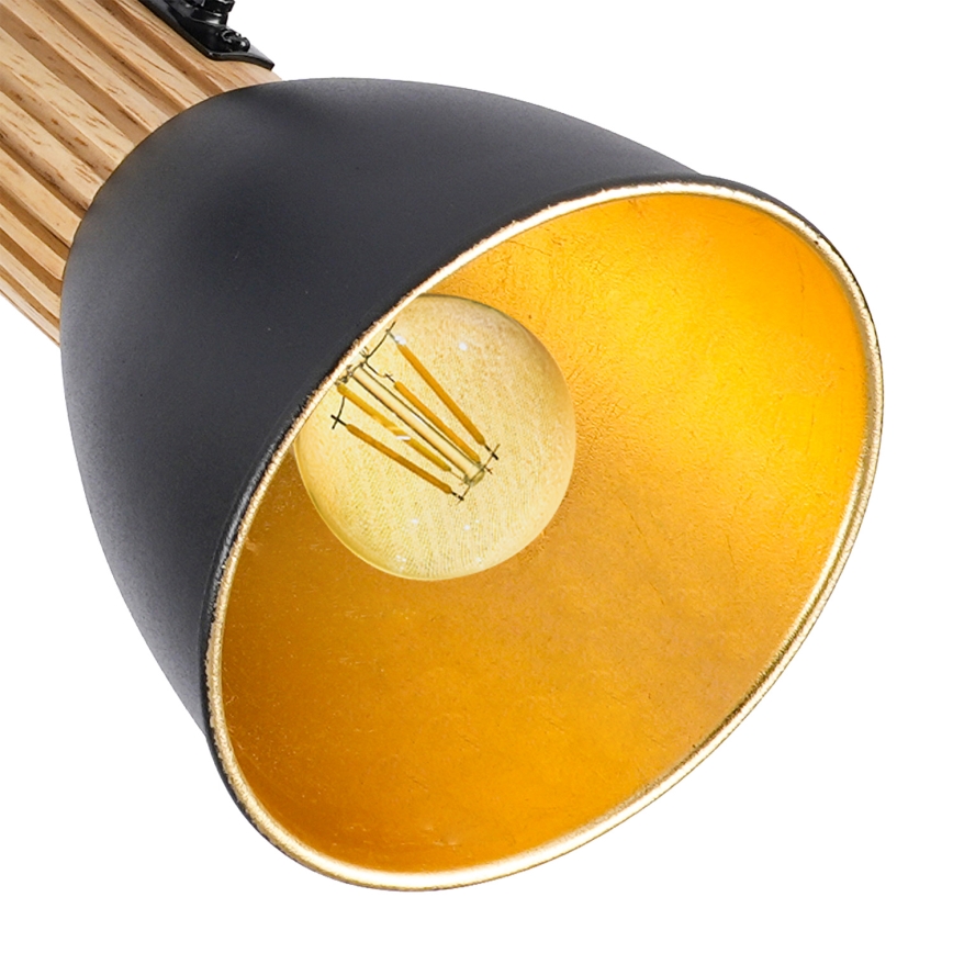 Brilagi - Spotlámpa ODENSE 3xE14/10W/230V kaucsukfa/fekete