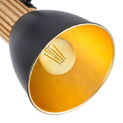 Brilagi - Spotlámpa ODENSE 4xE14/10W/230V fa/fekete