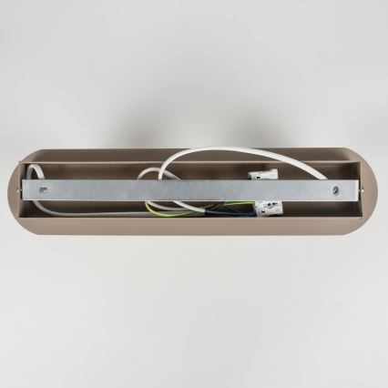 Brilagi - Spotlámpa POKER 3xGU10/25W/230V bézs/arany