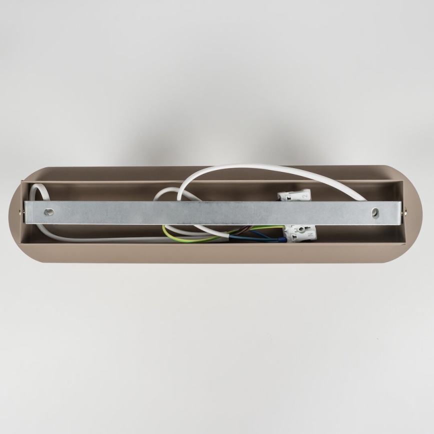 Brilagi - Spotlámpa POKER 3xGU10/25W/230V bézs/arany