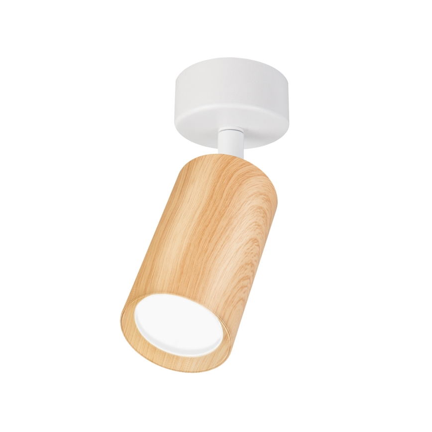 Brilagi - Spotlámpa SELE 1xGU10/30W/230V fehér/tölgy dekor