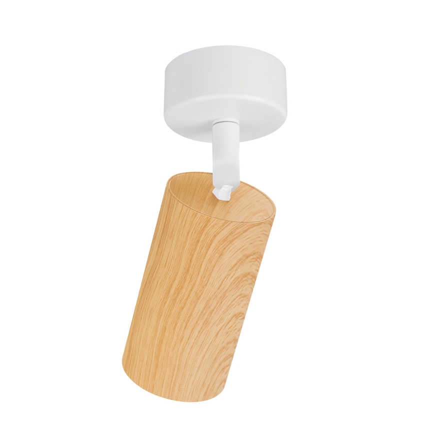 Brilagi - Spotlámpa SELE 1xGU10/30W/230V fehér/tölgy dekor