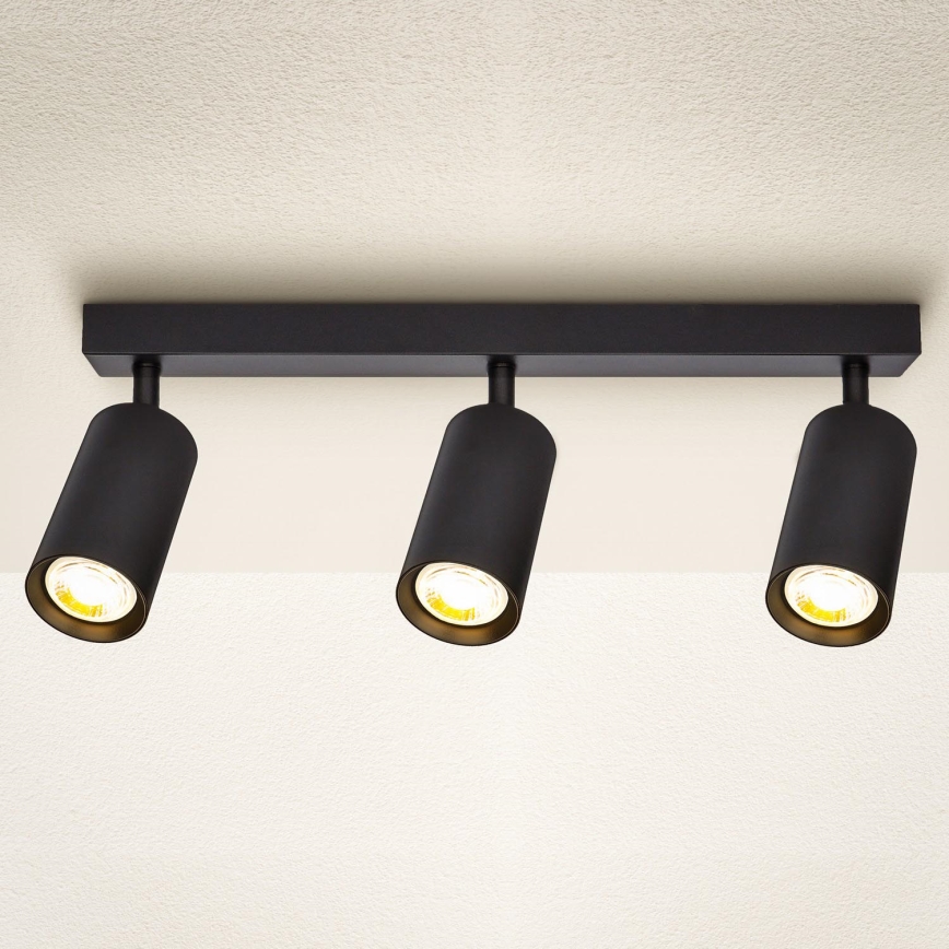 Brilagi - Spotlámpa SELE 3xGU10/30W/230V fekete