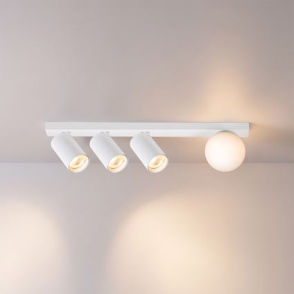 Brilagi - Spotlámpa SELE BALL 3xGU10/30W/230V + 1xG9/10W fehér