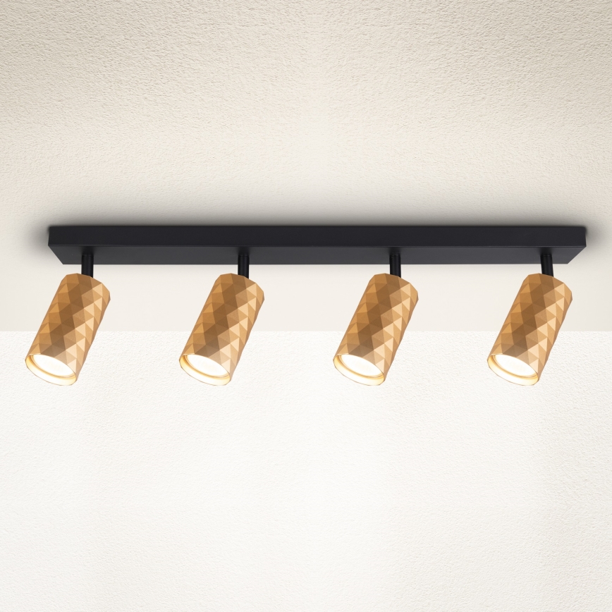 Brilagi - Spotlámpa SELE DIAMANT 4xGU10/30W/230V aranyszínű