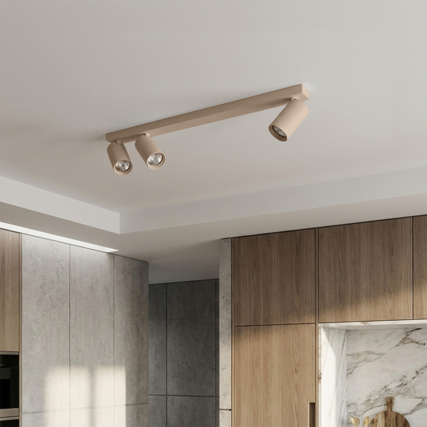 Brilagi - Spotlámpa SELE LONG 3xGU10/30W/230V bézs