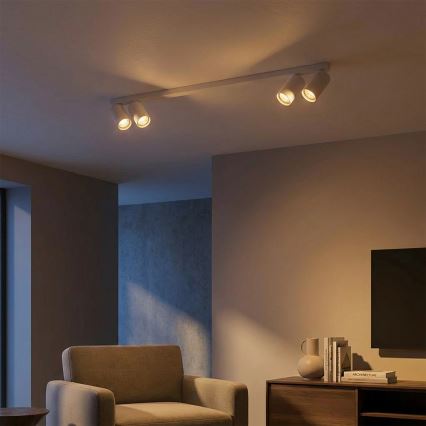 Brilagi - Spotlámpa SELE LONG 4xGU10/30W/230V fehér