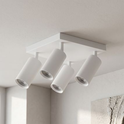 Brilagi - Spotlámpa SELE SQUARE 4xGU10/30W/230V fehér