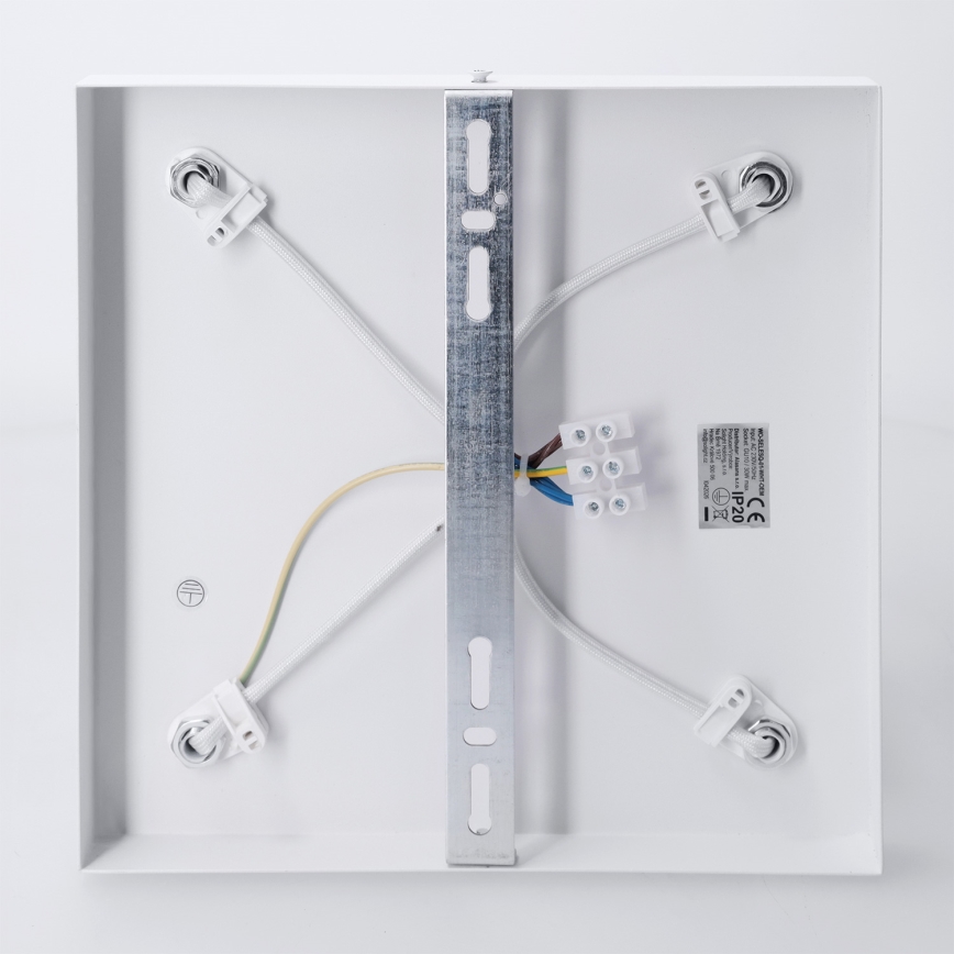 Brilagi - Spotlámpa SELE SQUARE 4xGU10/30W/230V fehér