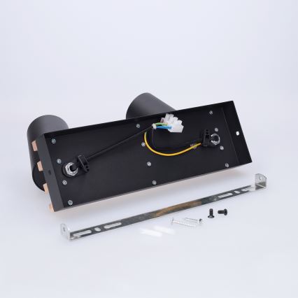 Brilagi - Spotlámpa SELE WOOD ACOUSTIC 2xGU10/30W/230V fekete/fa