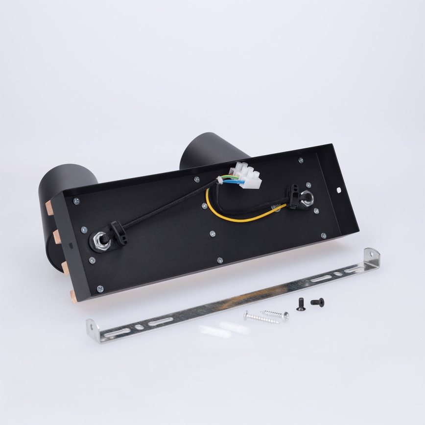 Brilagi - Spotlámpa SELE WOOD ACOUSTIC 2xGU10/30W/230V fekete/fa