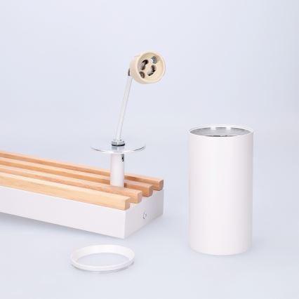 Brilagi - Spotlámpa SELE WOOD ACOUSTIC 3xGU10/30W/230V fehér/fa