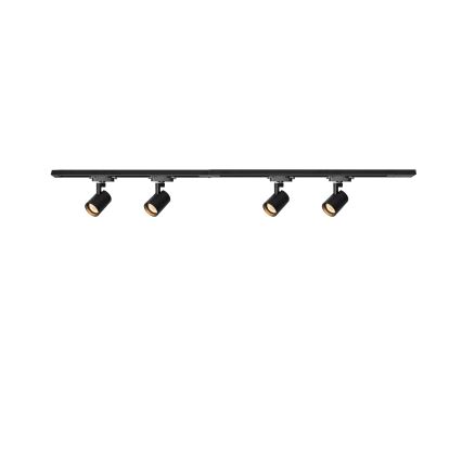 Brilagi - Spotlámpa sínrendszerhez HUSKY 4xGU10/10W/230V fekete