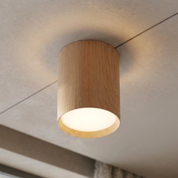 BRILAGI - Spotlámpa SMOOTH LONG 1xGX53/15W/230V 100x82 mm tölgy dekor