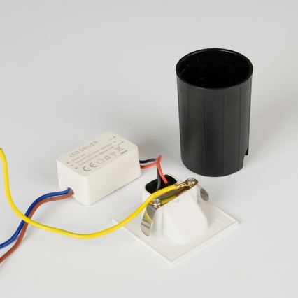 Brilagi - STAIRDOT LED kültéri süllyesztett világítótest, 2W/230V, fehér, IP65, szögletes