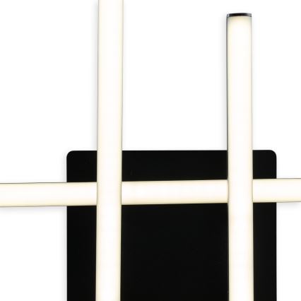 Brilagi - LED mennyezeti lámpatest STRIPES LED/37W/230V 68x68 cm fekete