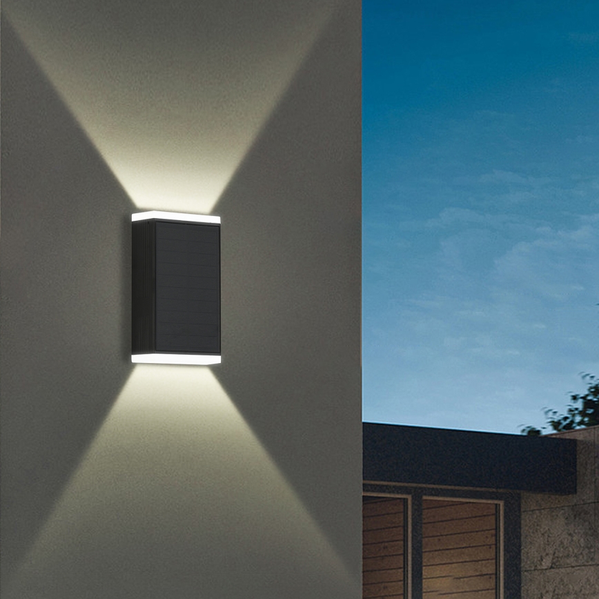 Brilagi - LED napelemes fali lámpa SUN GUARD LED/2W/3,7V 2000 mAh IP45