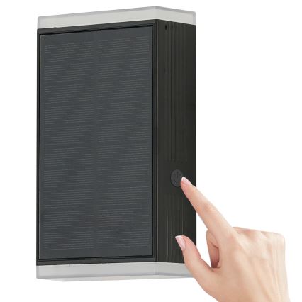 Brilagi - LED napelemes fali lámpa SUN GUARD LED/2W/3,7V 2000 mAh IP45