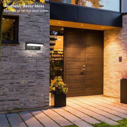 Brilagi - LED napelemes fali lámpa érzékelővel SUN SENSE LED/10W/3,7V 4000 mAh IP44