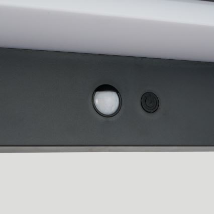 Brilagi - LED napelemes fali lámpa érzékelővel SUN SENSE LED/10W/3,7V 4000 mAh IP44