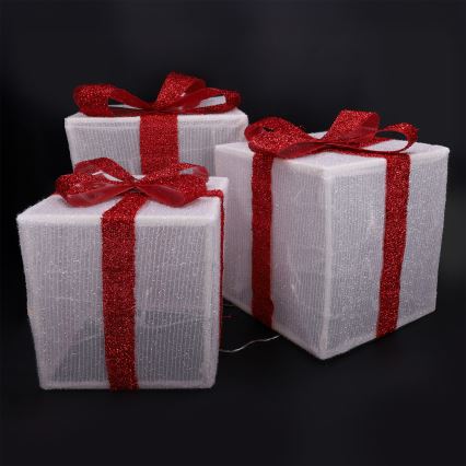 Brilagi - SZETT 3x LED kültéri karácsonyi dísz LED/2,6W/3xAA IP44 ajándékok