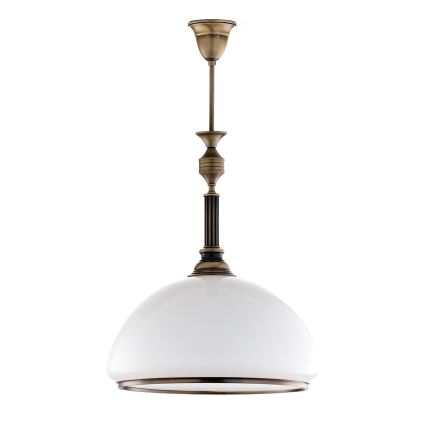 Brilagi - TAURUS rúddal szerelt csillár 1xE27/15W/230V átm. 40 cm bronzszínű