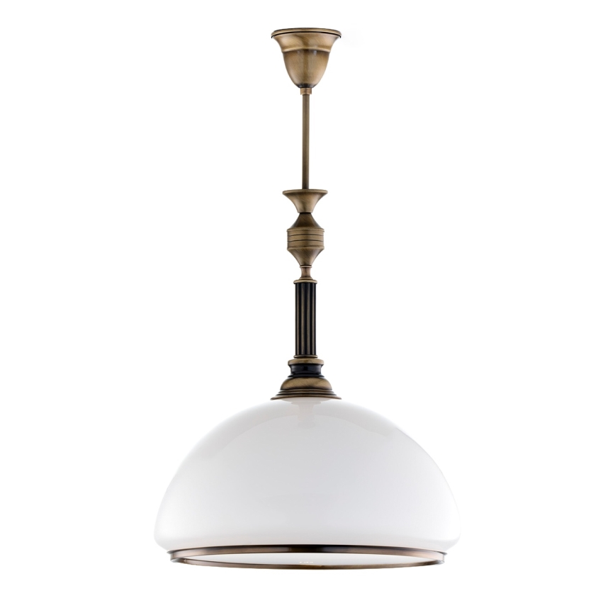 Brilagi - TAURUS rúddal szerelt csillár 1xE27/15W/230V átm. 40 cm bronzszínű