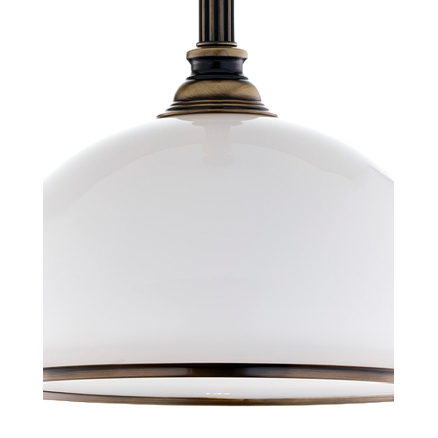 Brilagi - TAURUS rúddal szerelt csillár 1xE27/15W/230V átm. 40 cm bronzszínű
