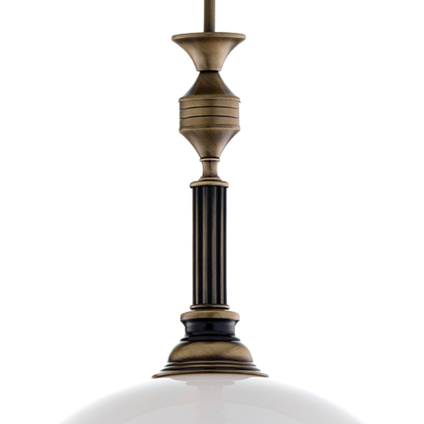 Brilagi - TAURUS rúddal szerelt csillár 1xE27/15W/230V átm. 40 cm bronzszínű
