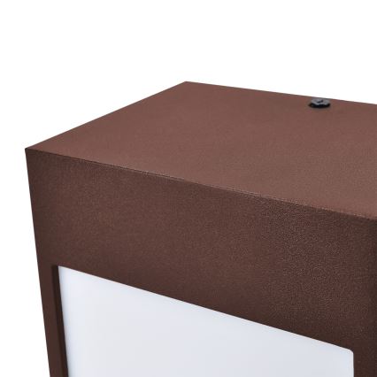 Brilagi - TERNI LED/12W/230V kültéri fali lámpatest barna IP44