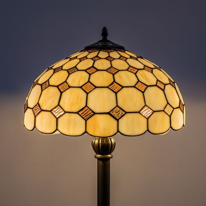 Brilagi - Tiffany ólomüveg állólámpa DORAN 2xE27/60W/230V