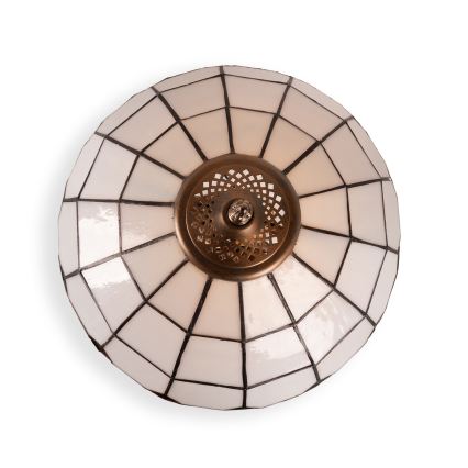 Brilagi - Tiffany ólomüveg asztali lámpa SIENNA 1xE27/60W/230V