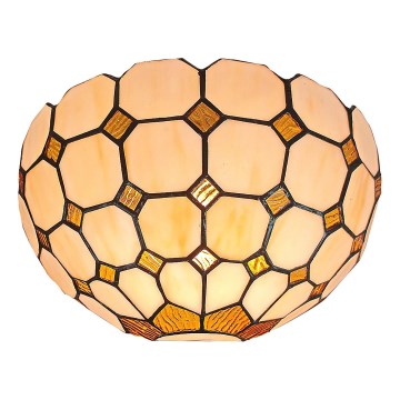 Brilagi - Tiffany stílusú vitrázs falikar DORAN 1xE14/40W/230V